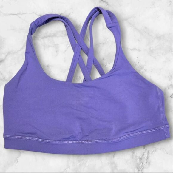 Lululemon Purple Energy Bra Size 6 - Picture 1 of 2